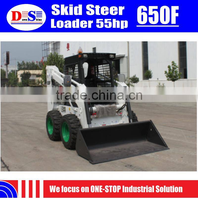 Mini Skid Steer Loader Price 650kg, America Sauer Pump WECAN 650F Mini Skid Loader