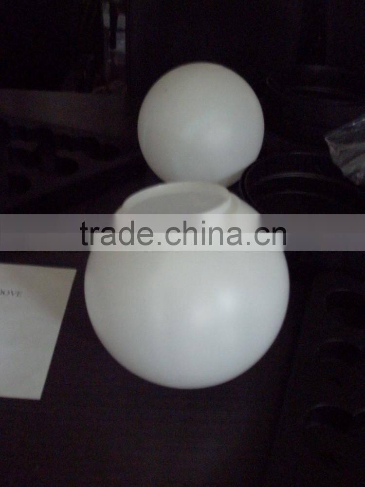 OEM Blow Molding HDPE Plastic LED Light Lamp-chimney Mould Products Absorb dome light cover