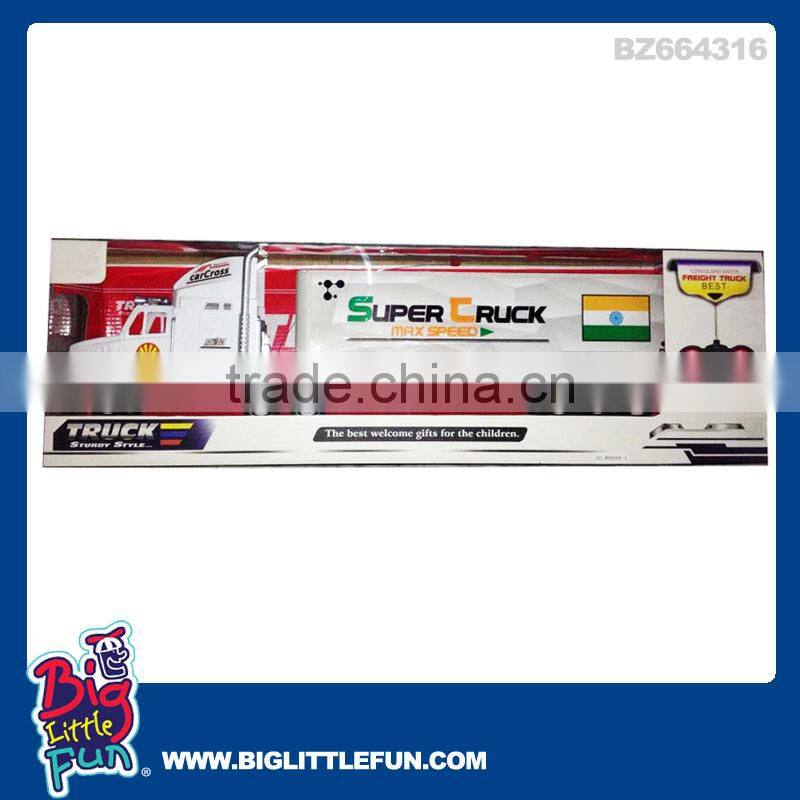 4 channels remote control toy truck,trailer truck toy