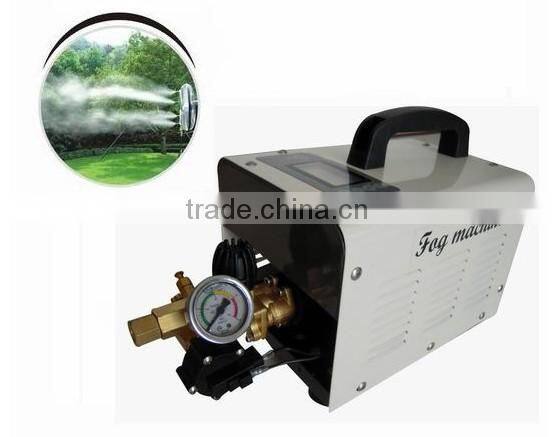 High pressure anti-drop mist spray nozzles