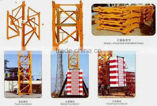 3ton Tower Crane luffing boom --CANMAX