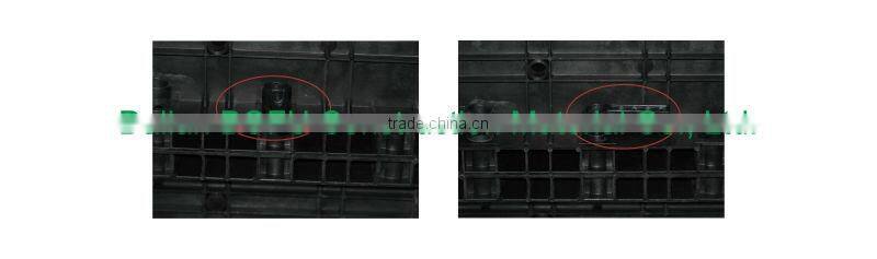 Chinese plastic modular formwork system for column and slab construction and building
