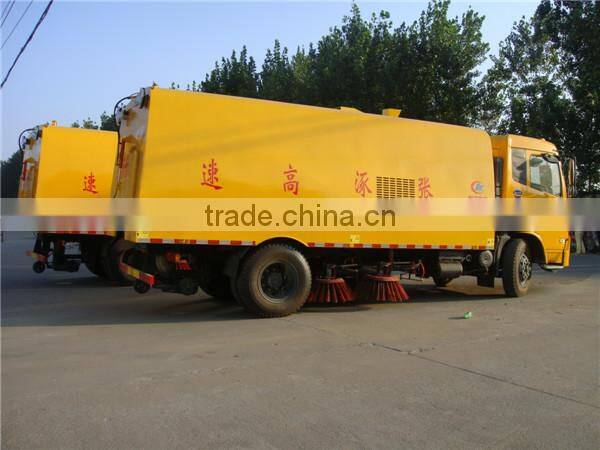 Dongfeng brand new Tianjin 180hp street sweeper