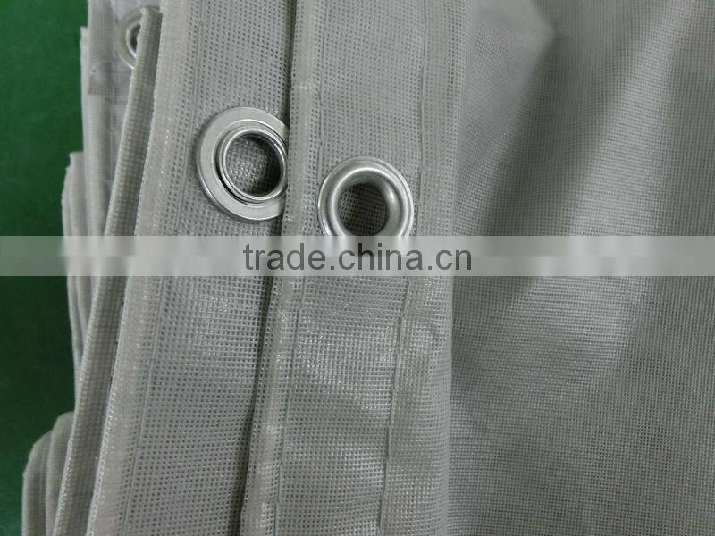 PVC Fireproof Mesh Fabric For Building Safety Nets