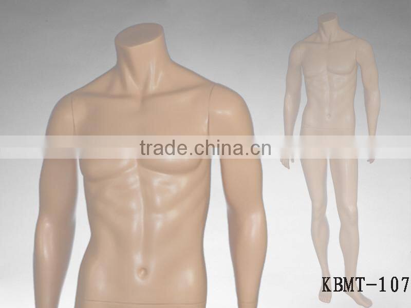 Male Headless Mannequin Left Leg Forward Suitable For Boutique