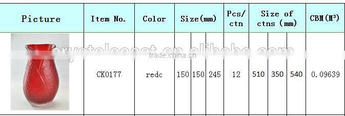 cheap flower shaped glass vase for centerpieces,glass flower vase handmade designs