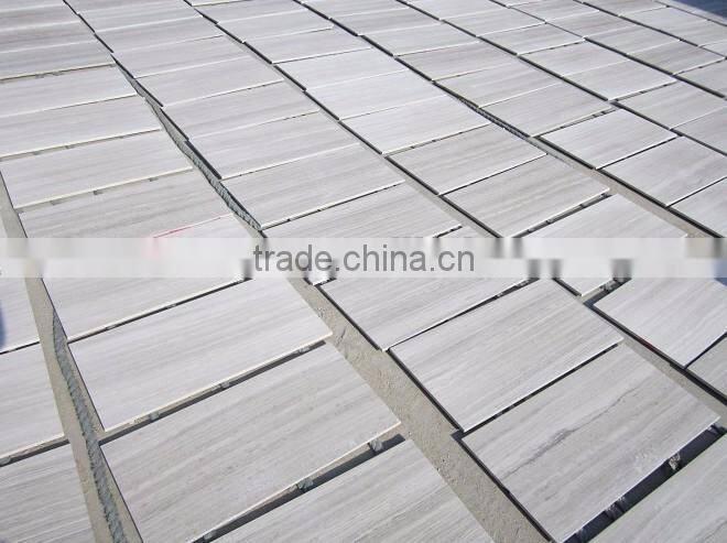 Good price wooden white marble track slabs