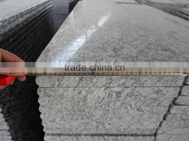 Chinese Spoondrift white Spray white granite