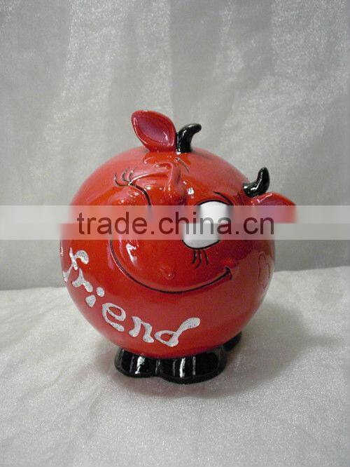 Handmade sheep shape animal figurine color