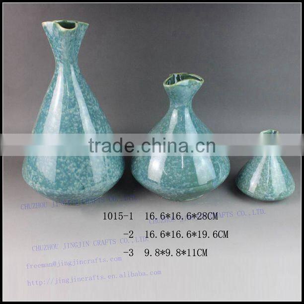 2017 hotel restaurant decoration ceramic vase
