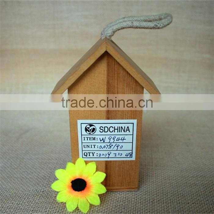 Houseshaped bird nest wood bird nest wood swallow bird nest for double round wood window