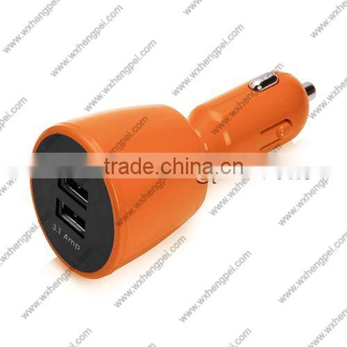 360Rotatable Dual USB Car Charger