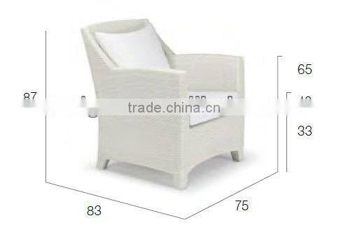 2017 Trade Assurance New Style outdoor rattan cheap heavy garden patio dining chairs