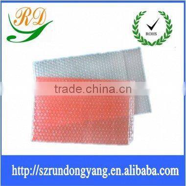 red color air bubble bag
