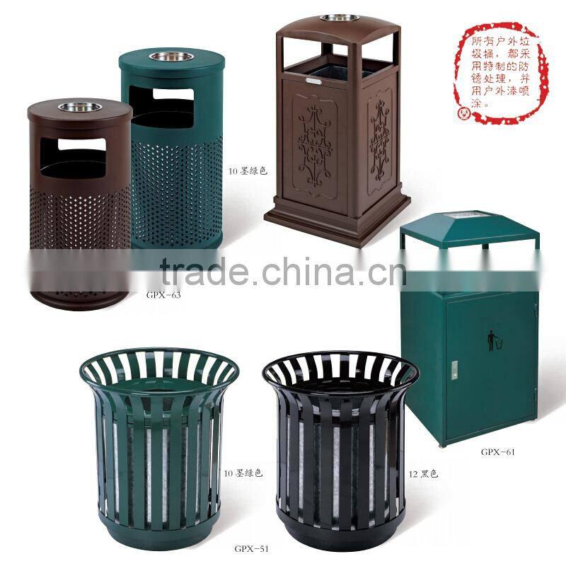 Outdoor Waste Container for Hotel Garden Park Hospital Airport School