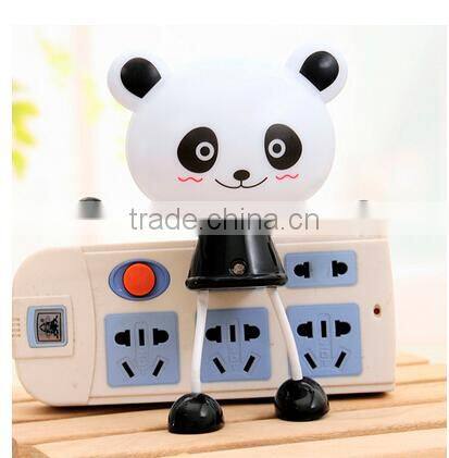 Plug Cartoon Animal Bear Led Motion Sensor Night Light