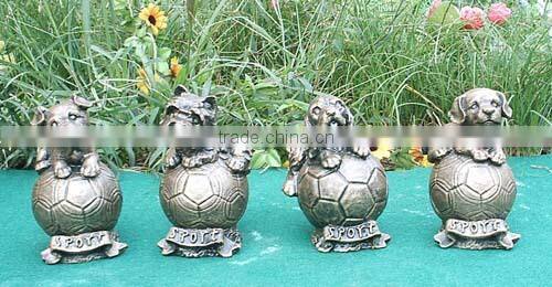 Cast iron elephant statue