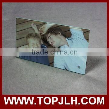 Sublimation full printing tempered glass photo frame