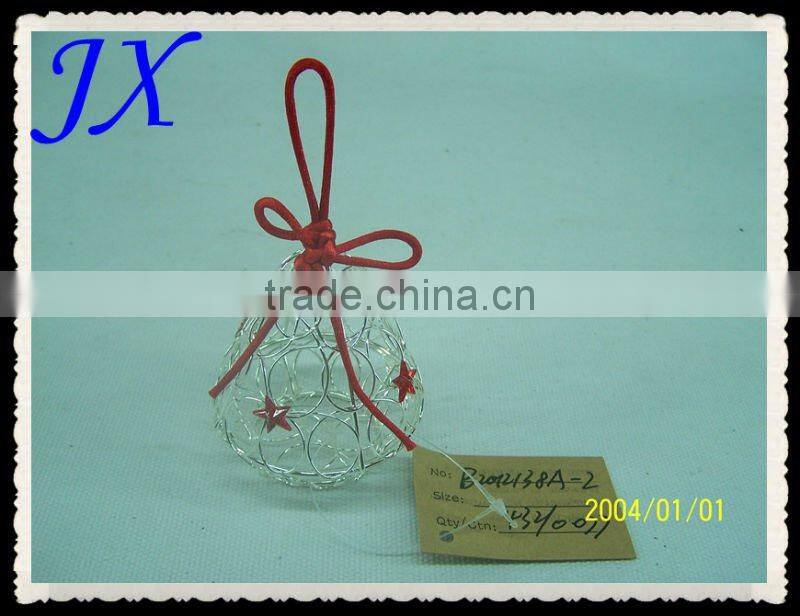 Gold and silver iron box adornment collection small gift box