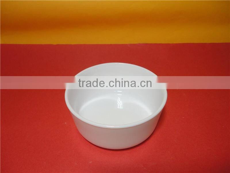 New Design kitchen ware set heat-resistant opal glass bowl cheap 4" glass bowls