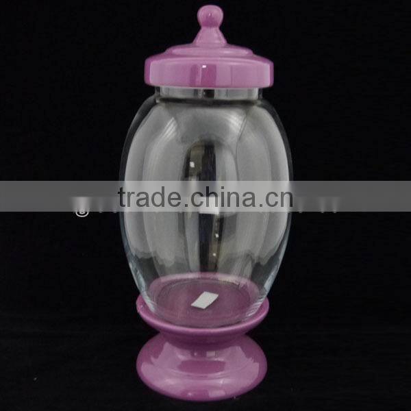 multi function glass juice water dispenser with metal storage bucket
