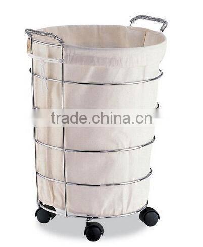 SMALL TYPE ROUND LAUNDRY BASKET