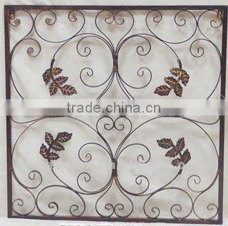 luxury metal wall decoration for home