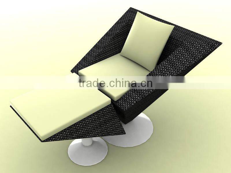 outdoor wicker furniture or garden rattan leisure sofa