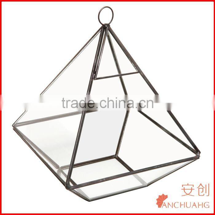 Geometric Glass Terrarium