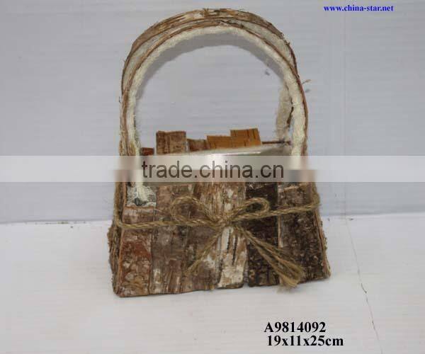 birch garden pot for flower