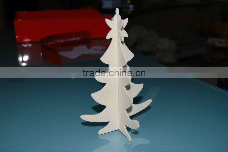 2015 wooden christmas decorations,wooden tree ,wooden crafts