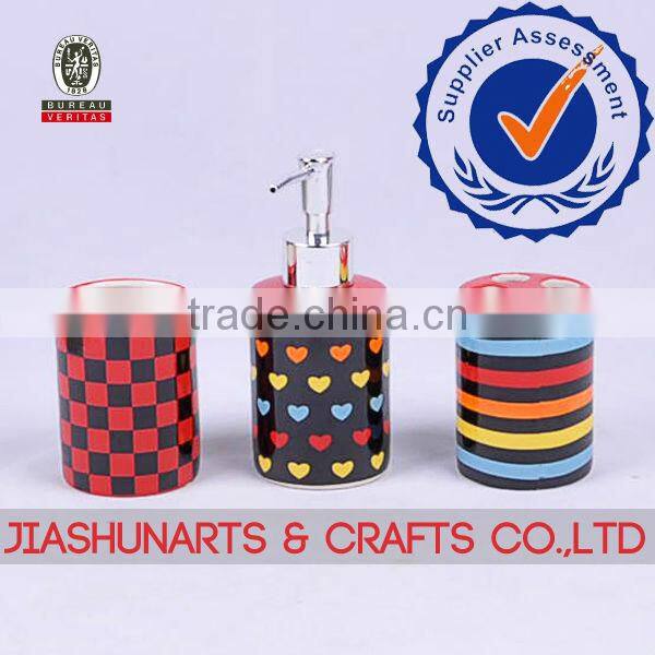 Decor bathroom Childrens Colorful Ceramic Bathroom Sets And Accessories