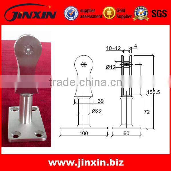 Tempered Glass Wall Shelf Bracket