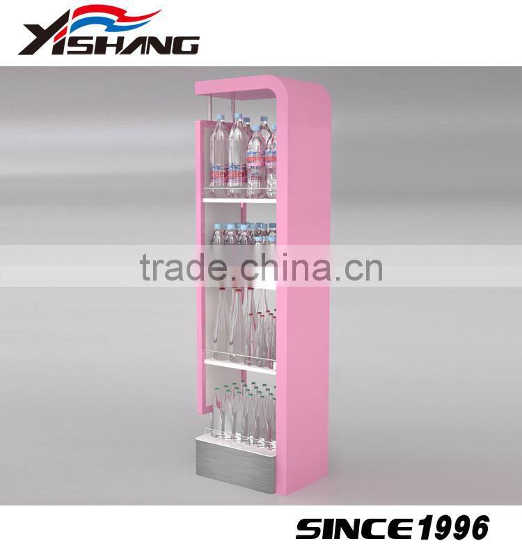 Customized mineral water bottle display stands joyshaker