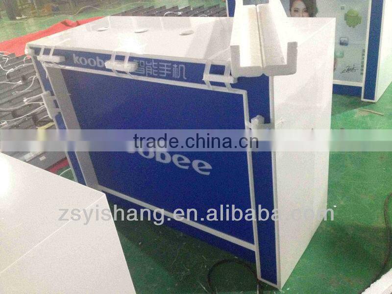 IGO-001-23 blue metal 4 drawer upright storage cabinet