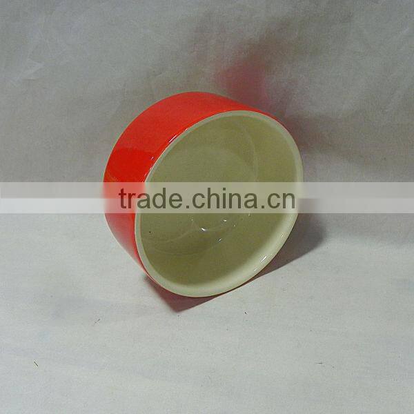 Dip Middle Ceramic Dog Bowl