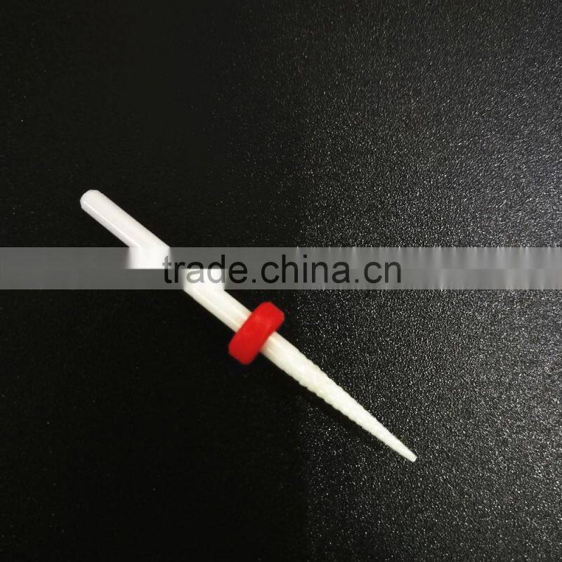 Medium Tapered Ceramic Nail Drill Bits for Nail Drill Machine(Shank Dia: 3/32'')