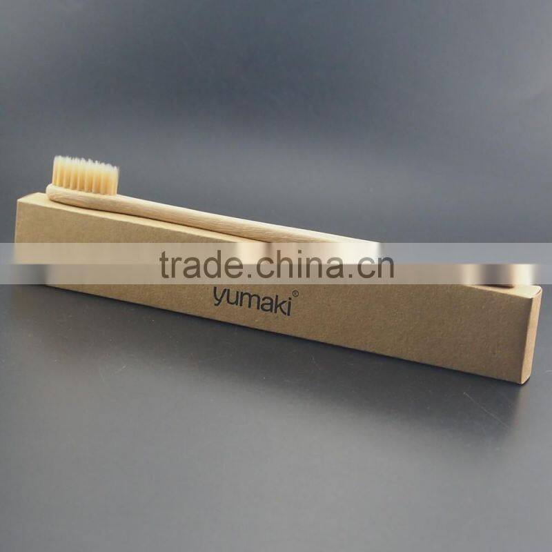 eco packing biodegradable bamboo viscose toothbrush