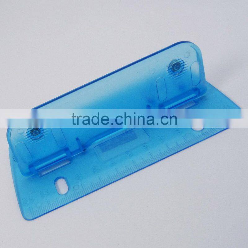 Cheap colorful file folder plastic folder hole punch