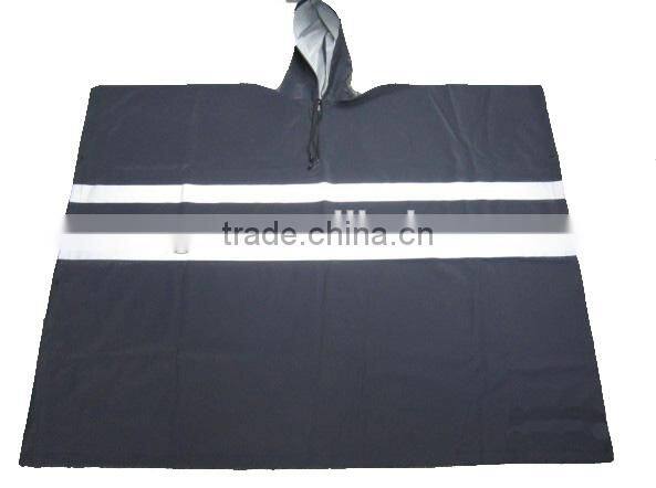 Rain coat for men military army poncho Polyester with PE PVC coating