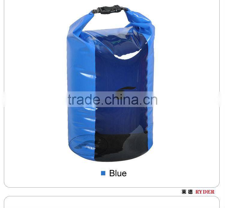 250D Tarpaulin Coated PVC Transparent Shoulder Bag