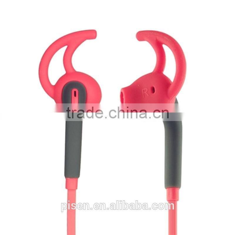 Pisen NEW 2017 1.3m 4.3ft Cable Shock Proof Anti Drop Sweat Resistant In-ear Wired Sport Earphone with Mic for iPhone Android