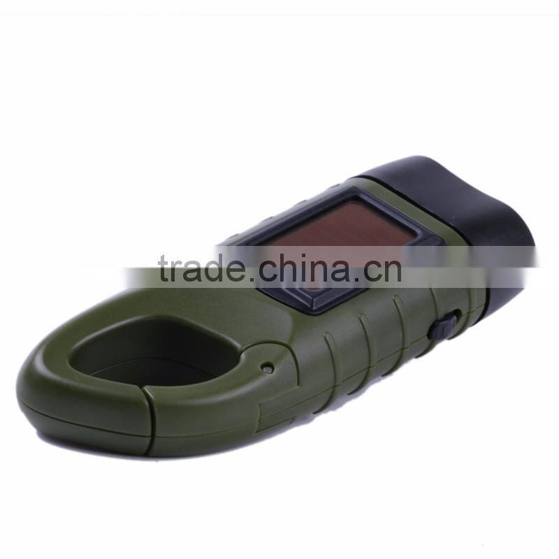 mountaineering deduction Solar flashlight