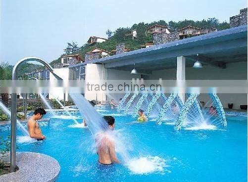 Spa pool use spa waterfall massage spa impactor