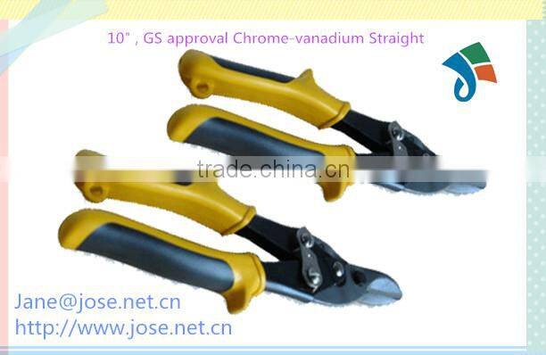 GS approval Chrome-vanadium Straight Aviation tin snip