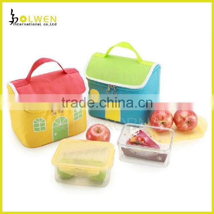 new style thermal children school lunch bags portable handle bags kids lunch cooler bags