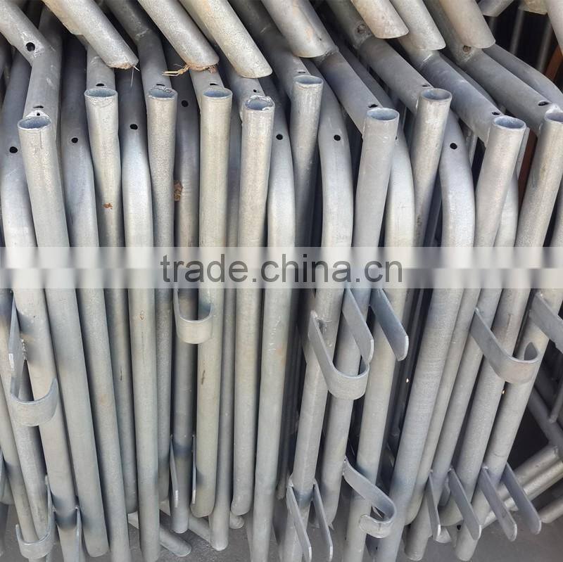 Hot Dipped Galvanized Metal Steel Traffic Crowd Control Barrier