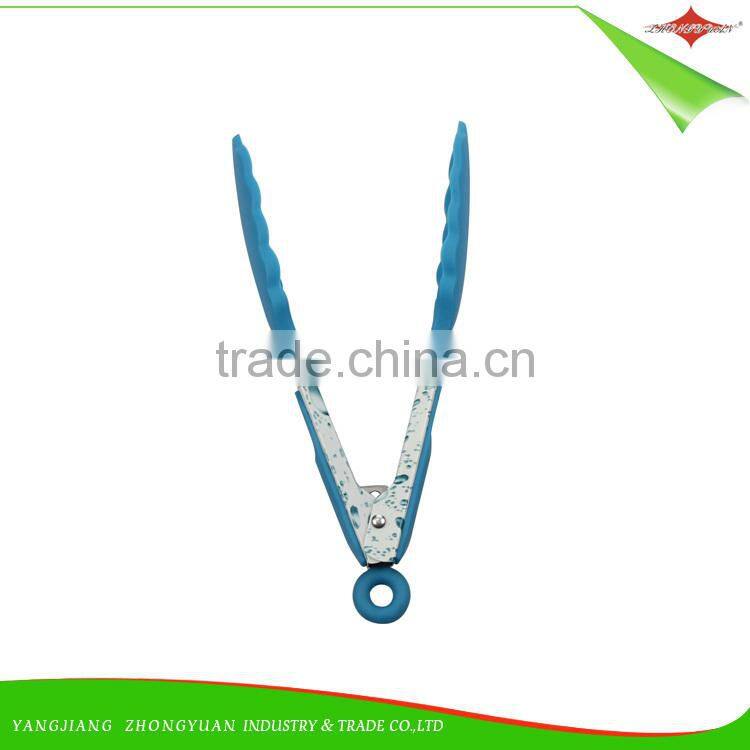 ZY-H1040 mini palm shape silicone food tong for promotional gift