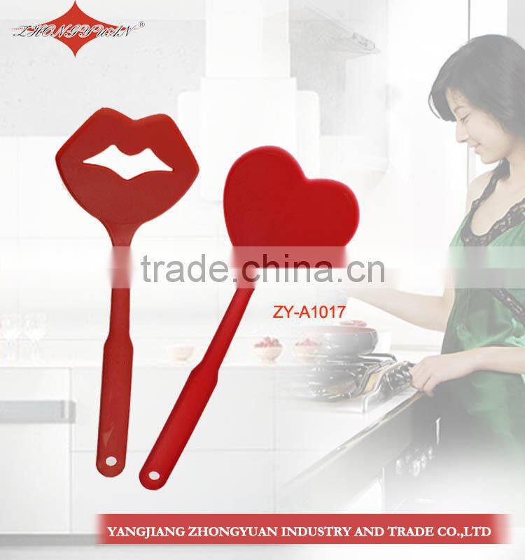 5pcs different colorful cute smile face shape nylon plastic kitchen accessory for china 2014