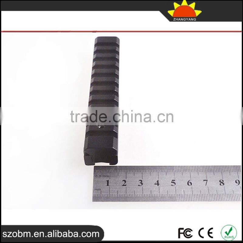 D0026-A Tactical Flashlight Scope Gun Mount Weaver Rail 11mm Convert to 21mm Adaptor